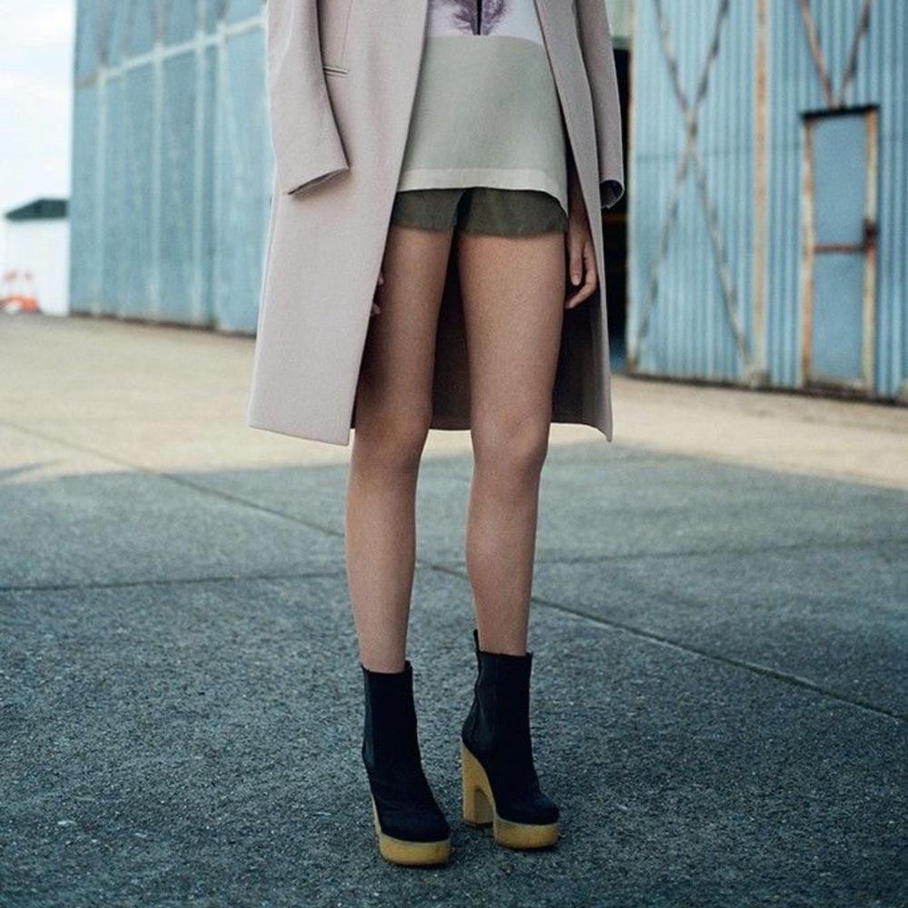 AllSaints Blaise Platform Chelsea Boot